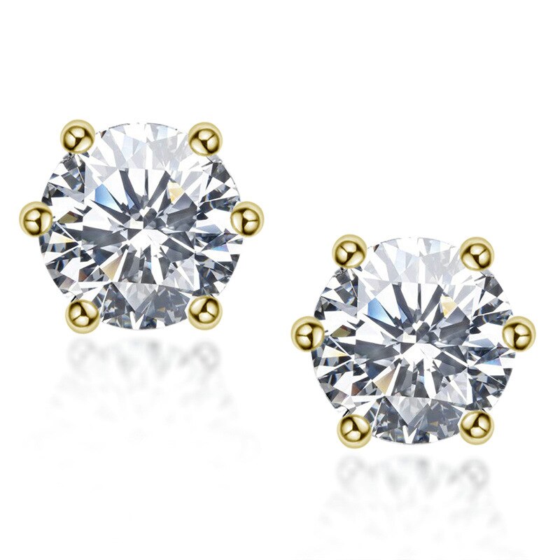 Moissanite Stud Earrings