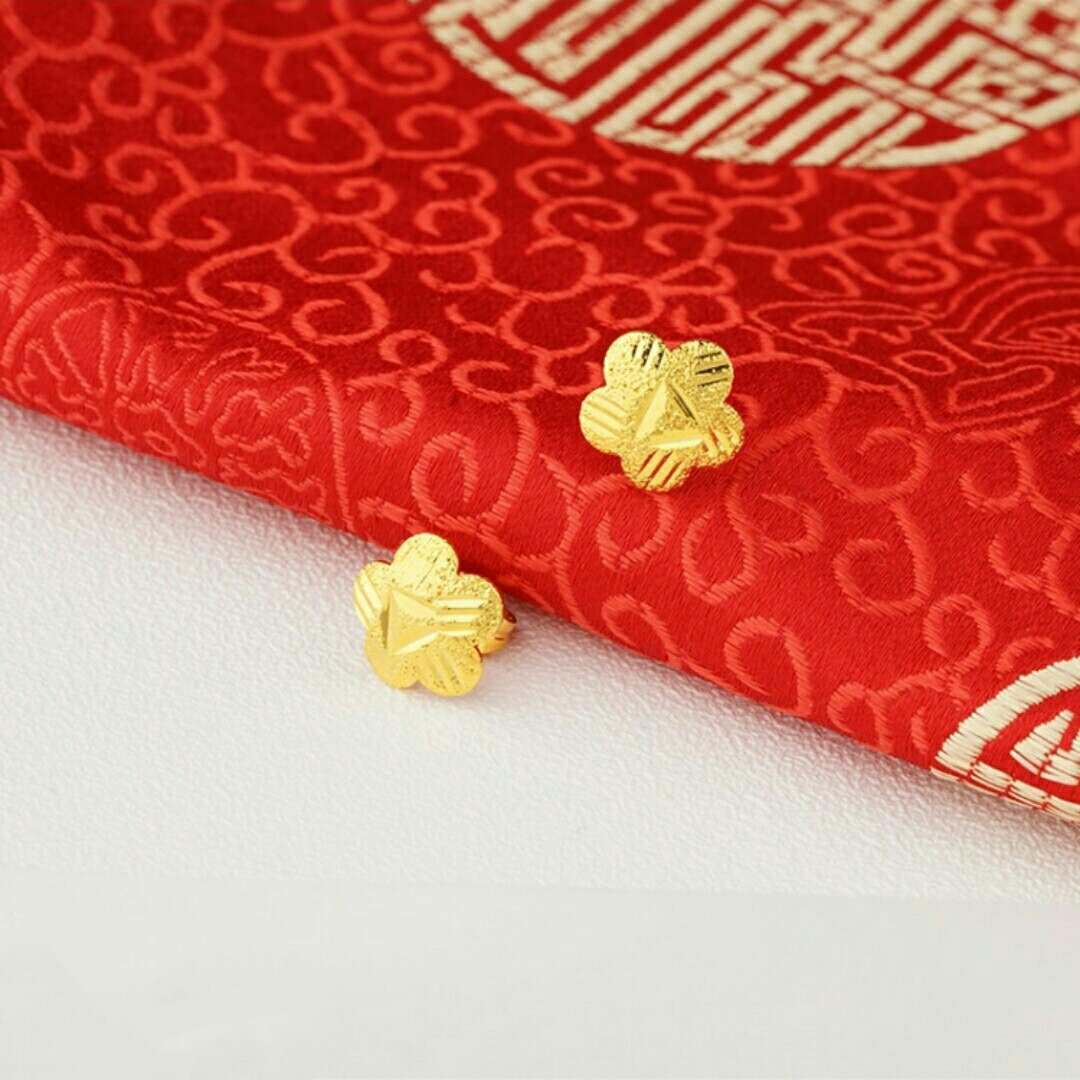 24K Gold Plated Earrings Euro Gold Jewelry Earrings