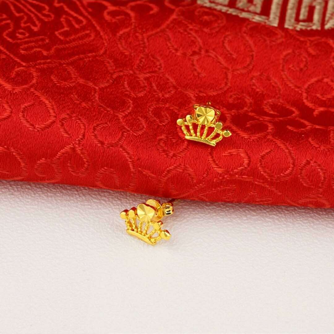 24K Gold Plated Earrings Euro Gold Jewelry Earrings