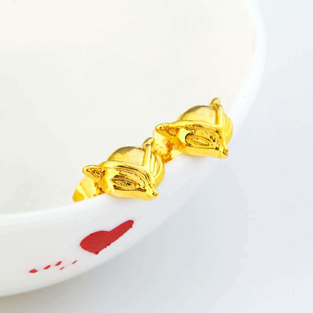 24K Gold Plated Earrings Euro Gold Jewelry Earrings