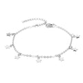 Gold Star Anklet Bracelet – Simple Minimalist Foot Jewelry for Women