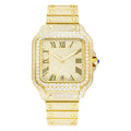 Moissanite Watch Men's Stainless Steel